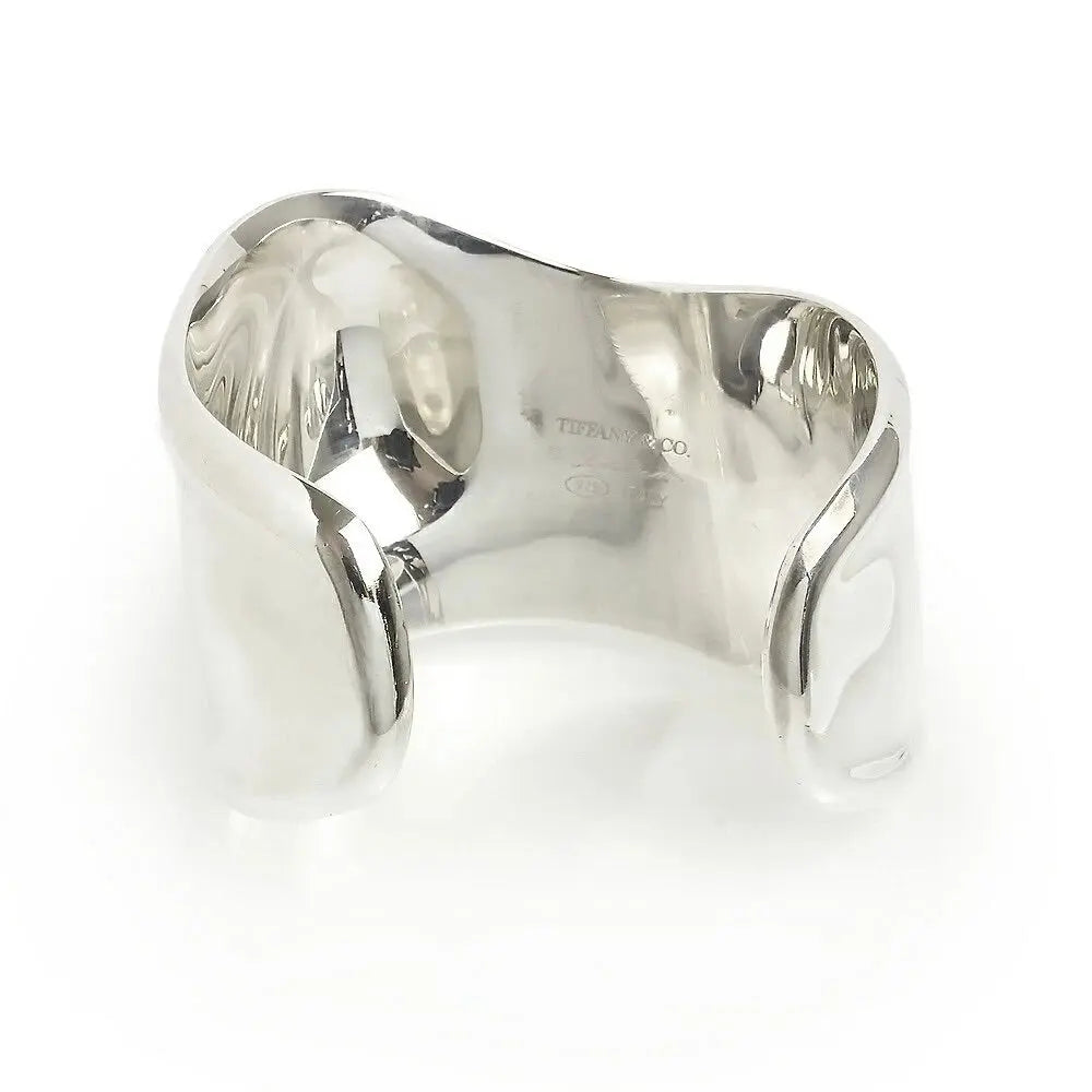 Silver Bone Cuff Bracelet, Peretti Bracelet Belovvie